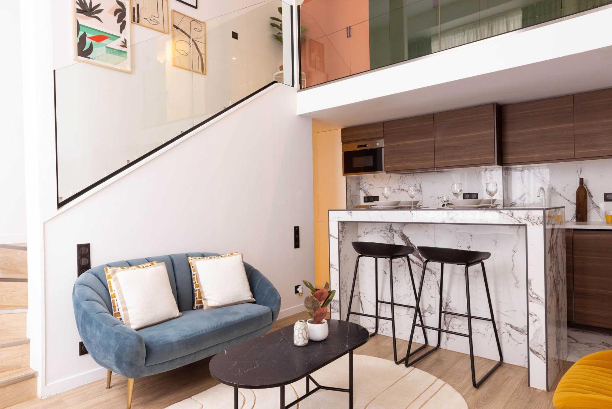 Bright Loft - 2br-6p - Place Pigalle Apartment Paris